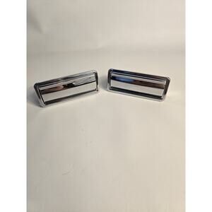 Jaguar XJS XJ12 XJ6 Ash Tray Chrome Ashtray Set Jaguar XJS Front Ashtray